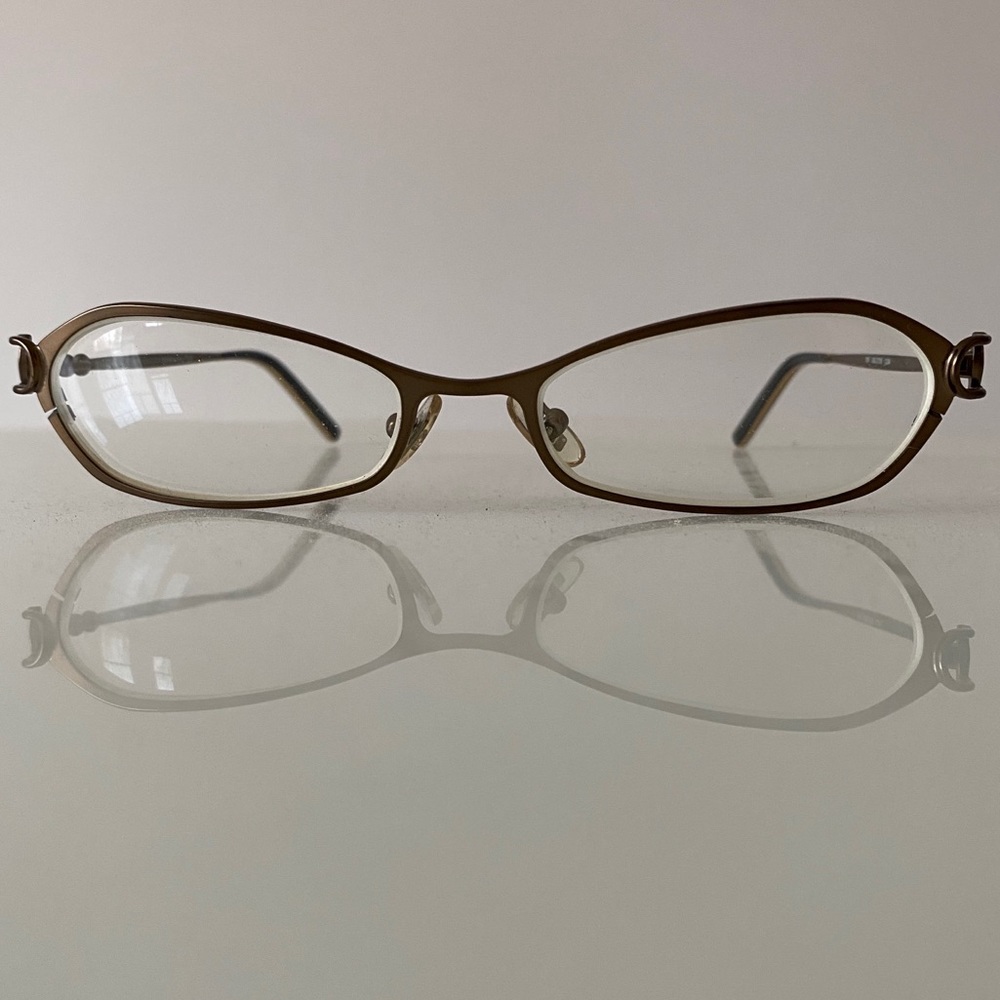 Gucci Prescription Metal Glasses with Case